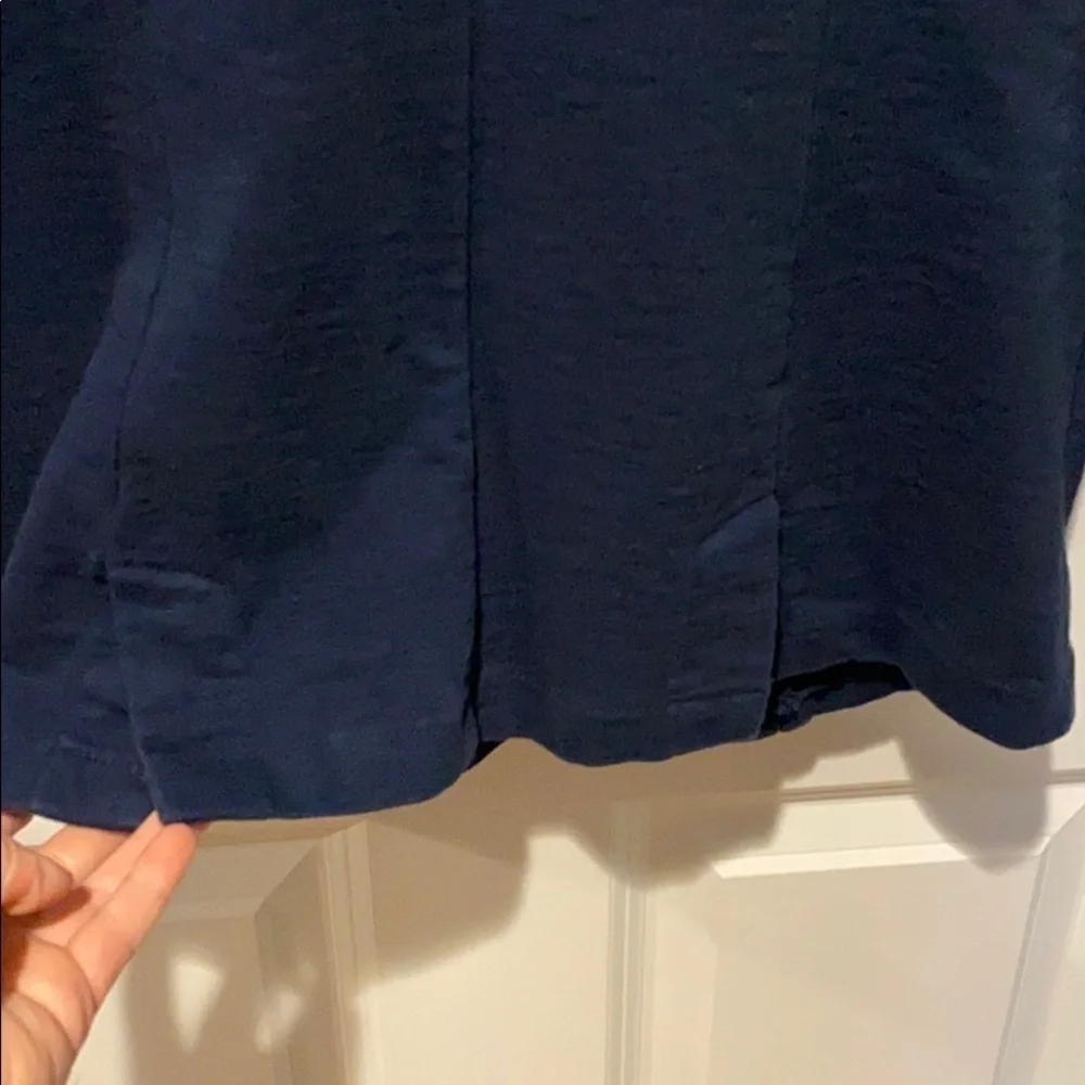 Lucky Brand Navy Casual Blazer EUC